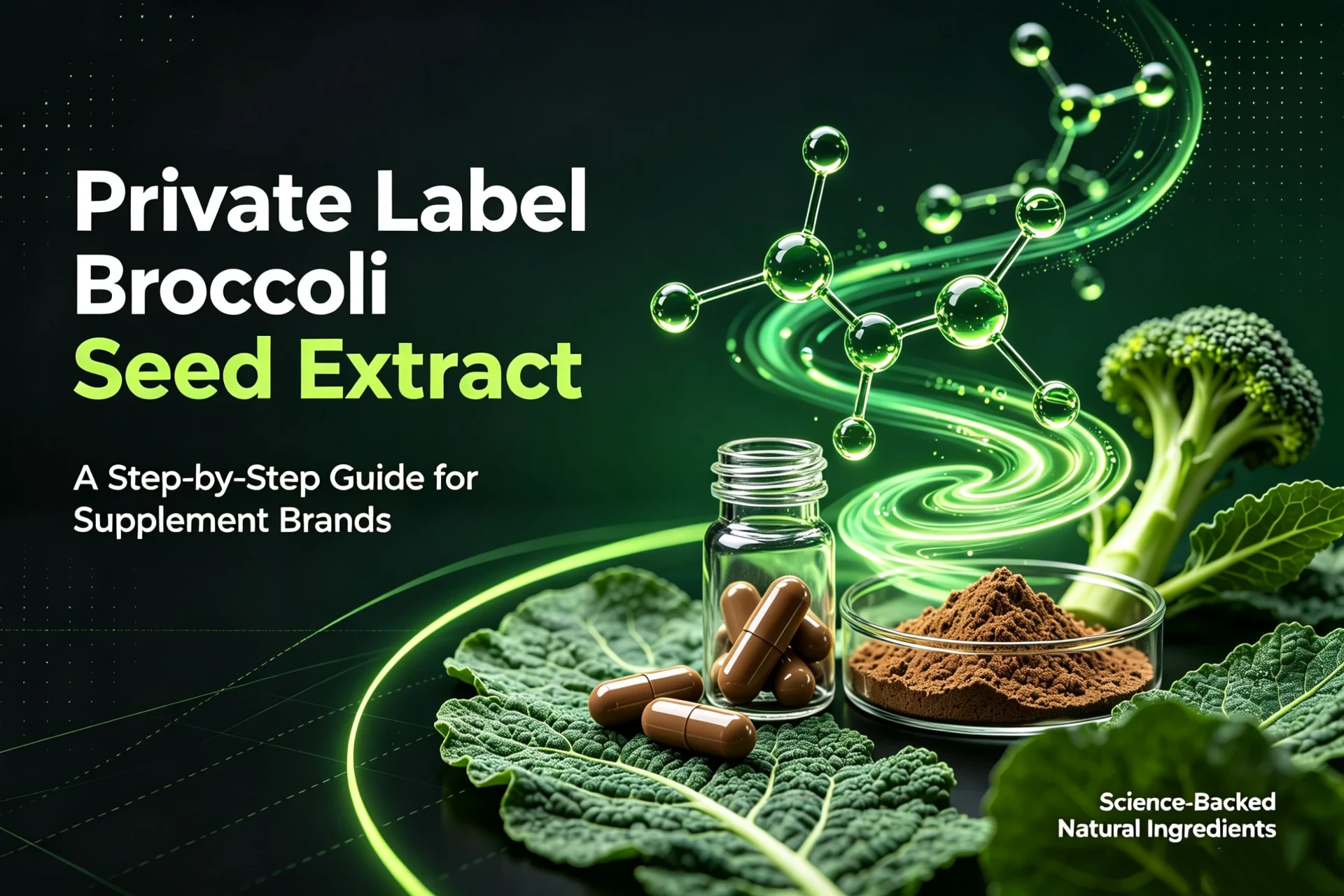 Private Label Broccoli Seed Extract: A Step-by-Step Guide for Supplement Brands Private Label Broccoli Seed Extract: A Step-by-Step Guide for Supplement Brands